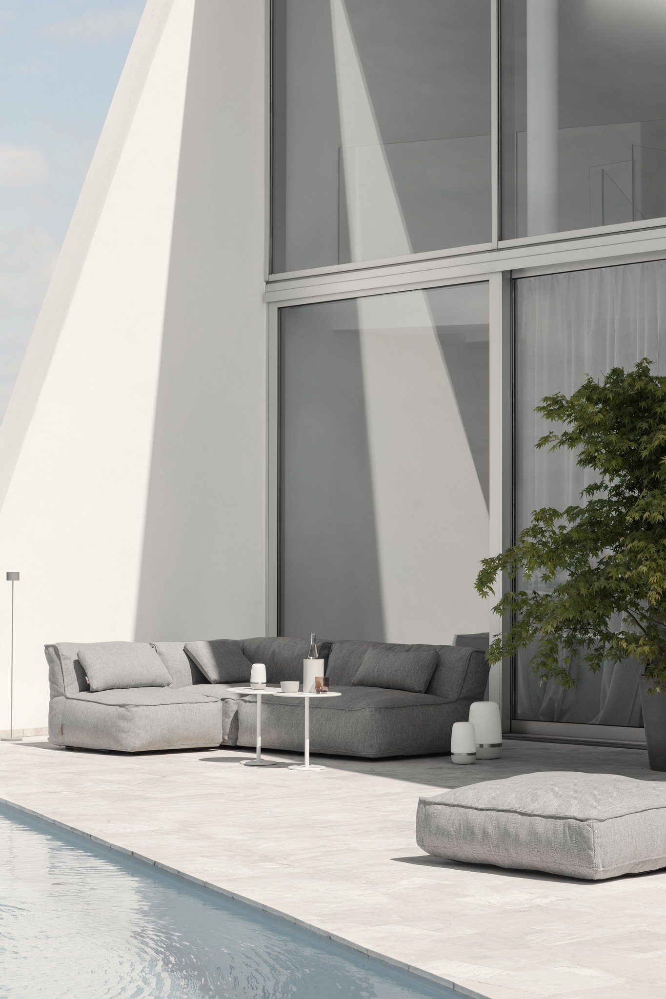 GROW-Modul M4 Coal (62073) - Chaiselongue