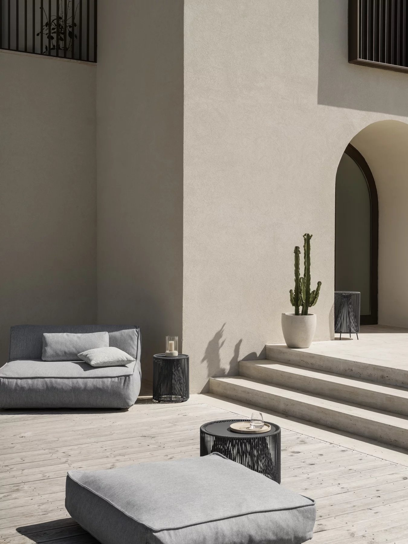 GROW-Modul M6 Kohle (62075) – Chaiselongue doppelt