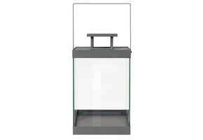 FINCA Laterne Steel Grey (mittel)