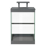 FINCA lantern color Steel Gray (small) 66186