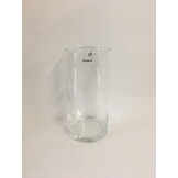 Ersatzteil - Glas für NERO Laterne - Ø10cm, H20,4cm