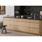 Blomus AVIO Beistelltisch Schwarze Eiche 38 x 23 cm