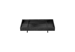 ABENTO tray / tray Black (small)