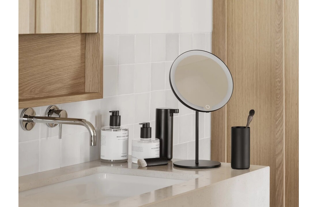 Blomus MODO led cosmeticaspiegel Black