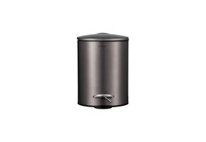 TUBO pedal bin Burned Metal 3 liters