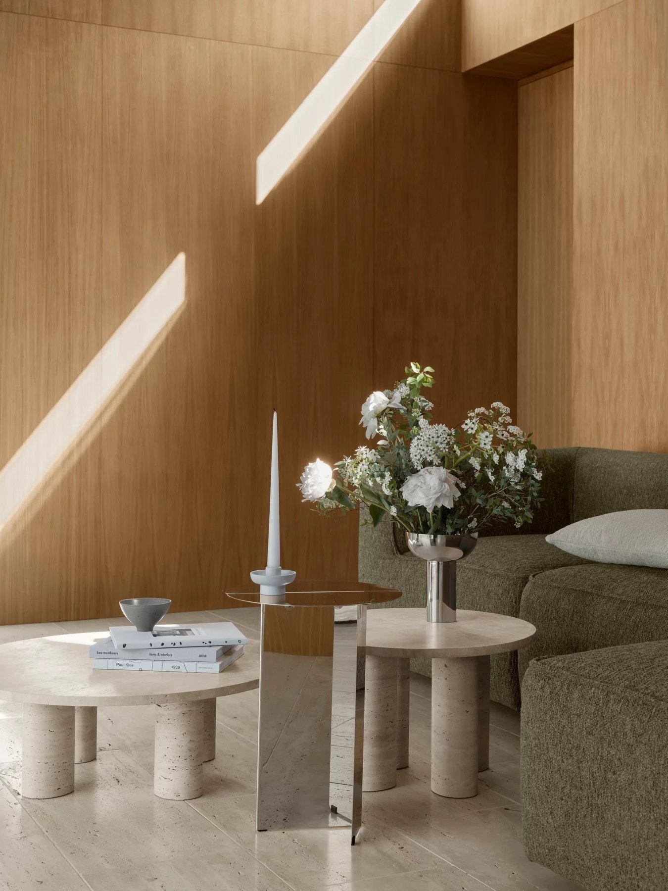 Blomus VELA candlestick Moonbeam small