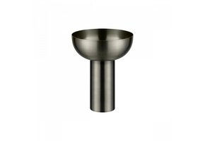 MIYABI Vase Burned Metal hoch