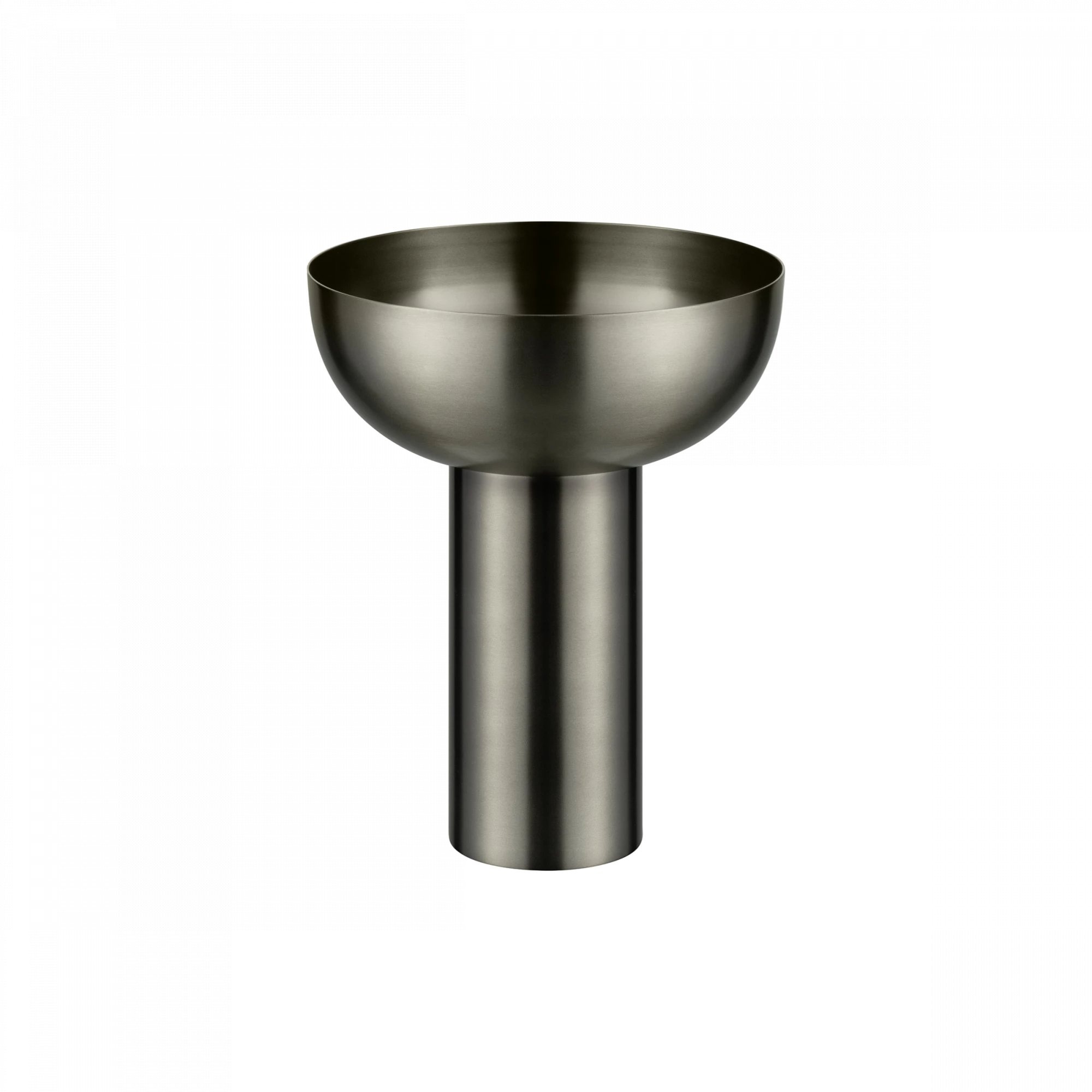 Blomus MIYABI Vase Burned Metal hoch