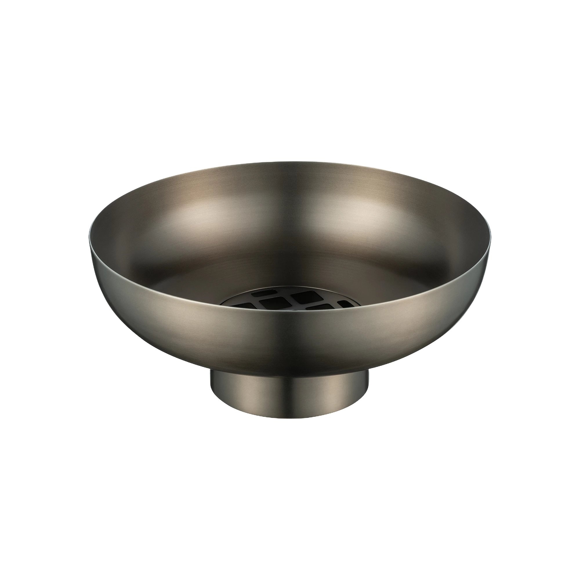 Blomus MIYABI vaas Burned Metal laag