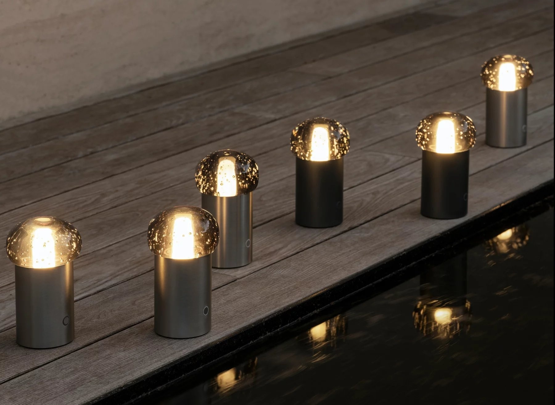 Blomus IRIS lamp Metallic Finish