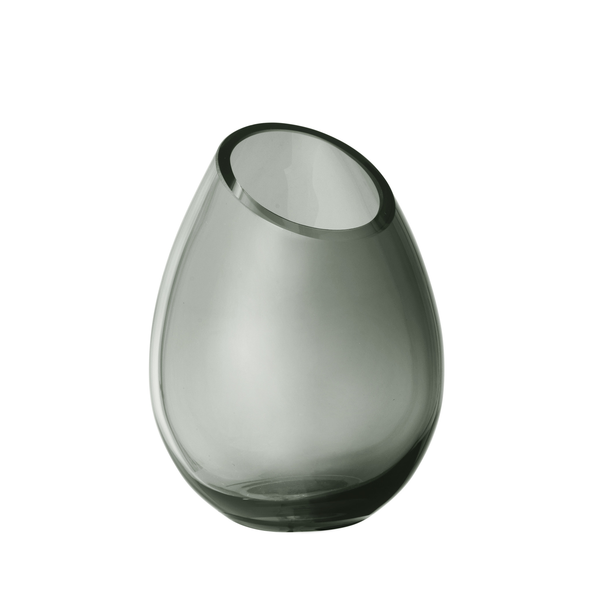 DROP Vase - Farbe Smoke Ø12,5 cm (65963)
