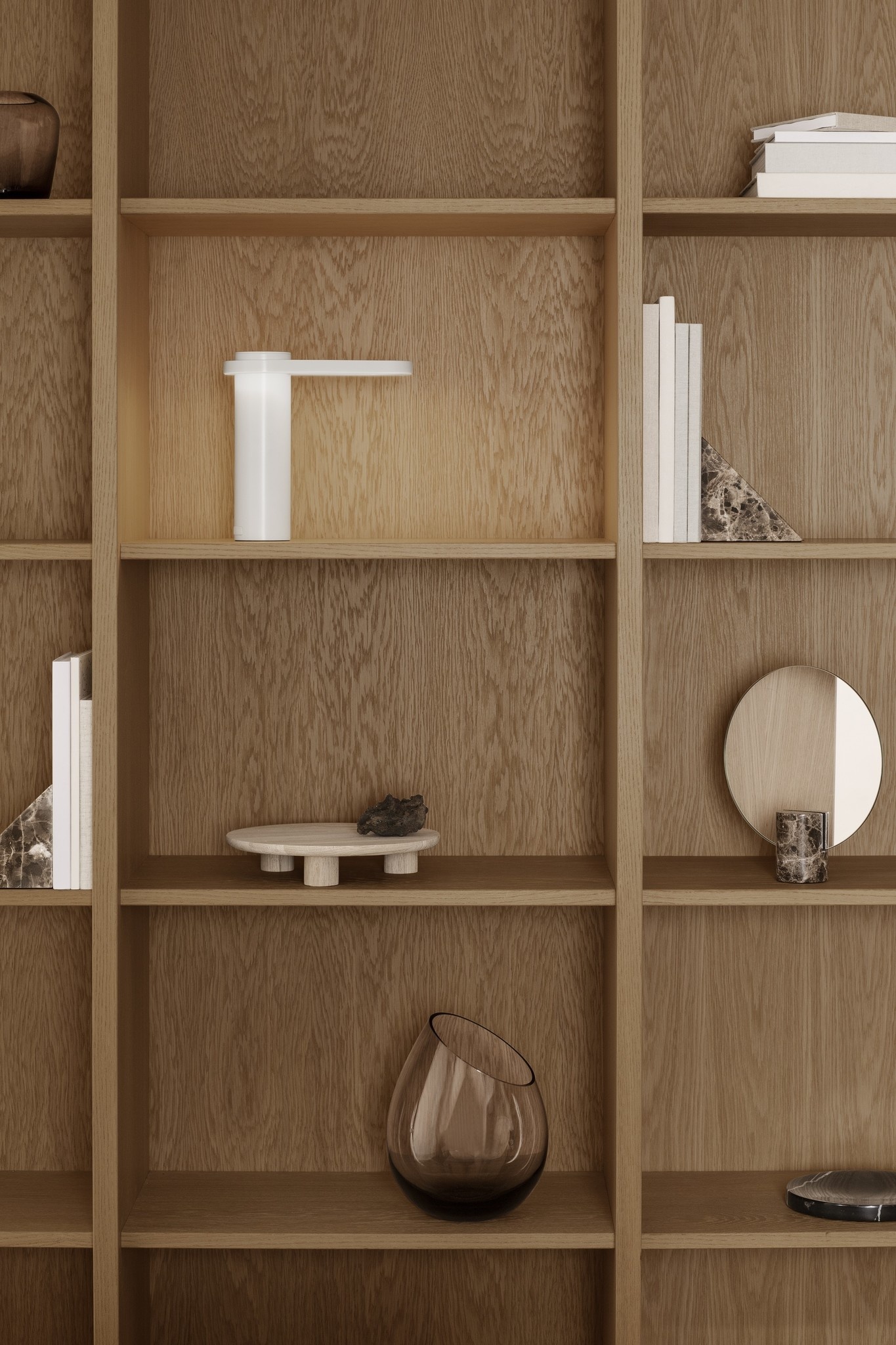 DROP Vase - Farbe Smoke Ø12,5 cm (65963)