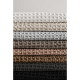 Guest towel CARO (set / 2) waffle pattern 30x30 cm color White (66306)