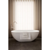 Gastendoek CARO (set/2) wafelpatroon 30x30 cm kleur White (66306)