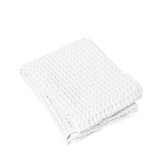 Handdoek CARO wafelpatroon 50x100 cm kleur White (66305)