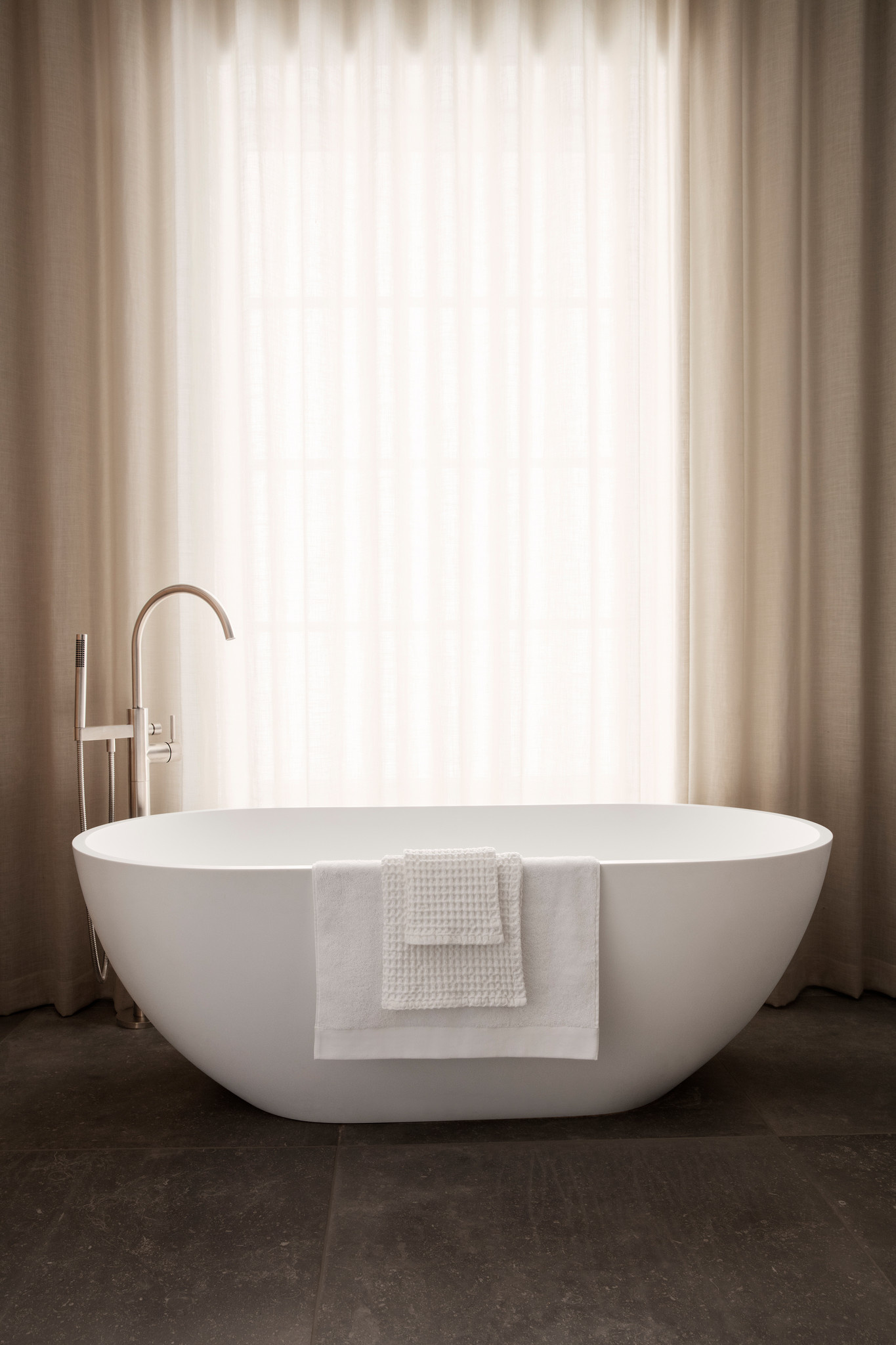 Handdoek CARO wafelpatroon 50x100 cm kleur White (66305)