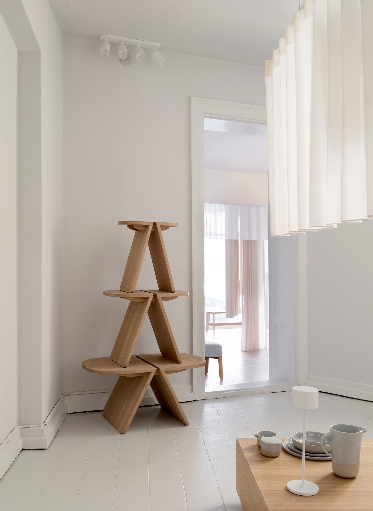 FAROL Tischleuchte Farbe Weiß (klein) 66124