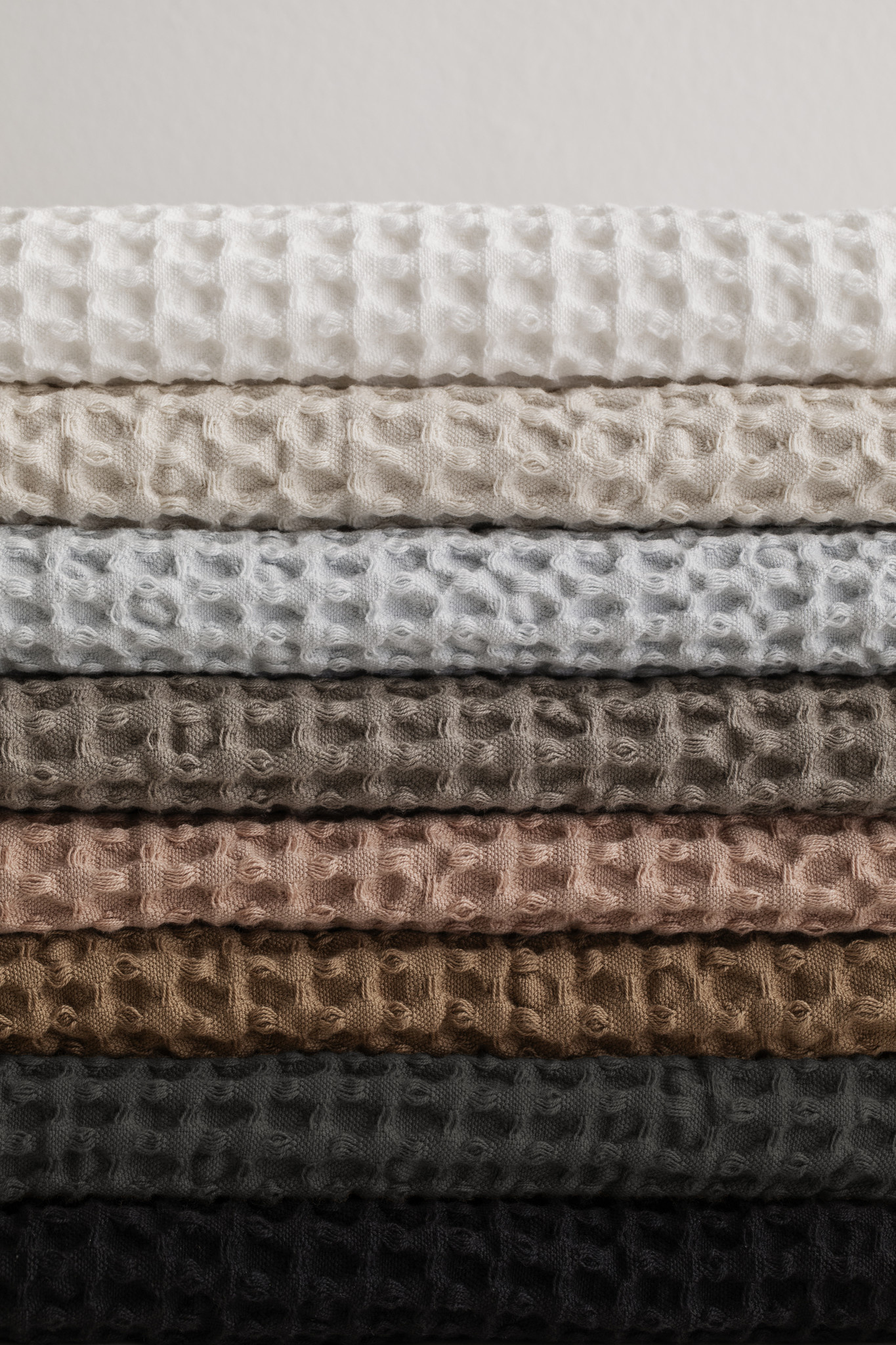 Handtuch Waffelmuster 50x100 cm CARO Farbe Moonbeam (69001)