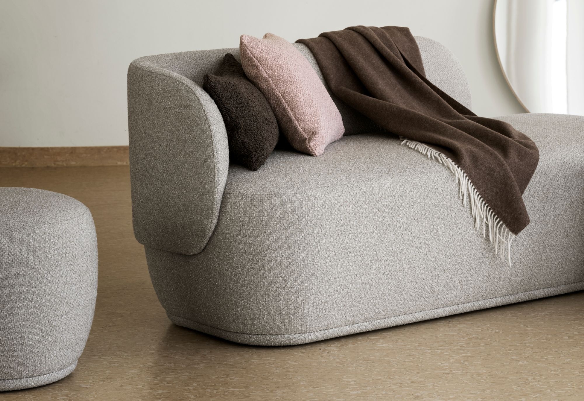 Blomus BOUCLE Kissenbezug Mulch 40x60 cm