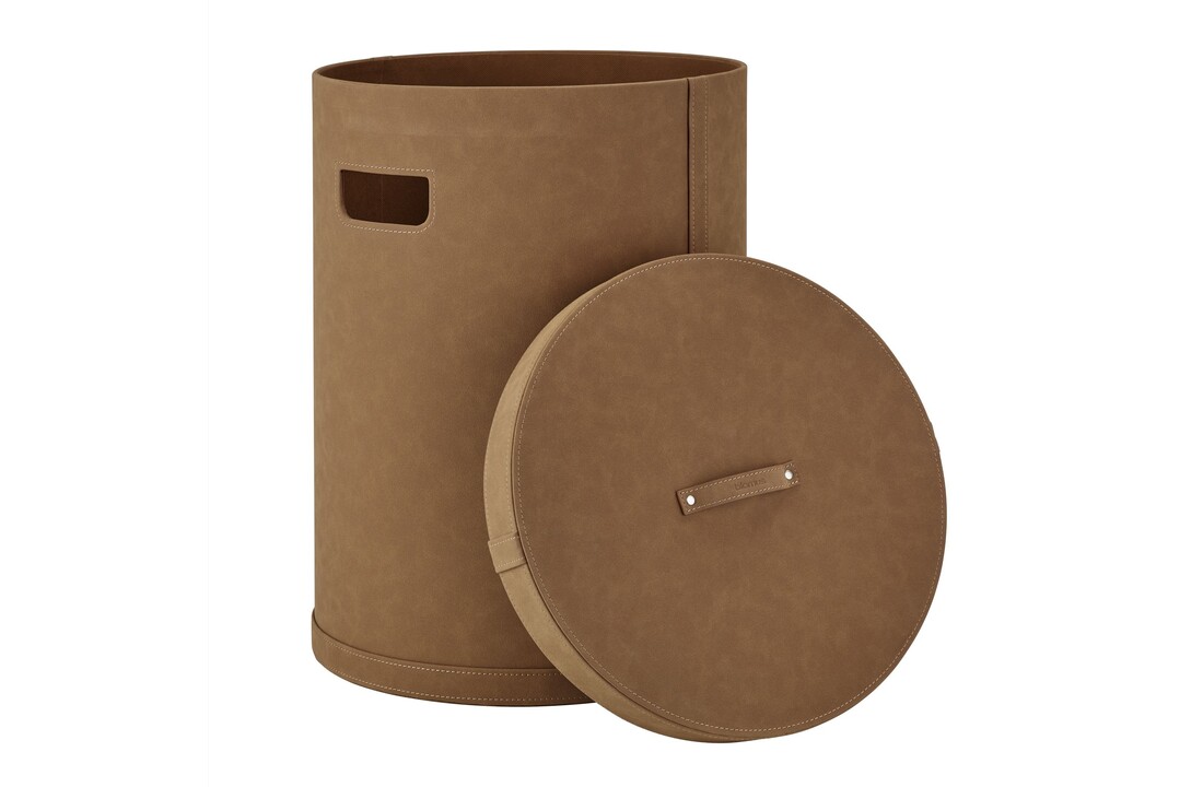 Blomus SAHLA Wäschekorb, groß, indischbraun