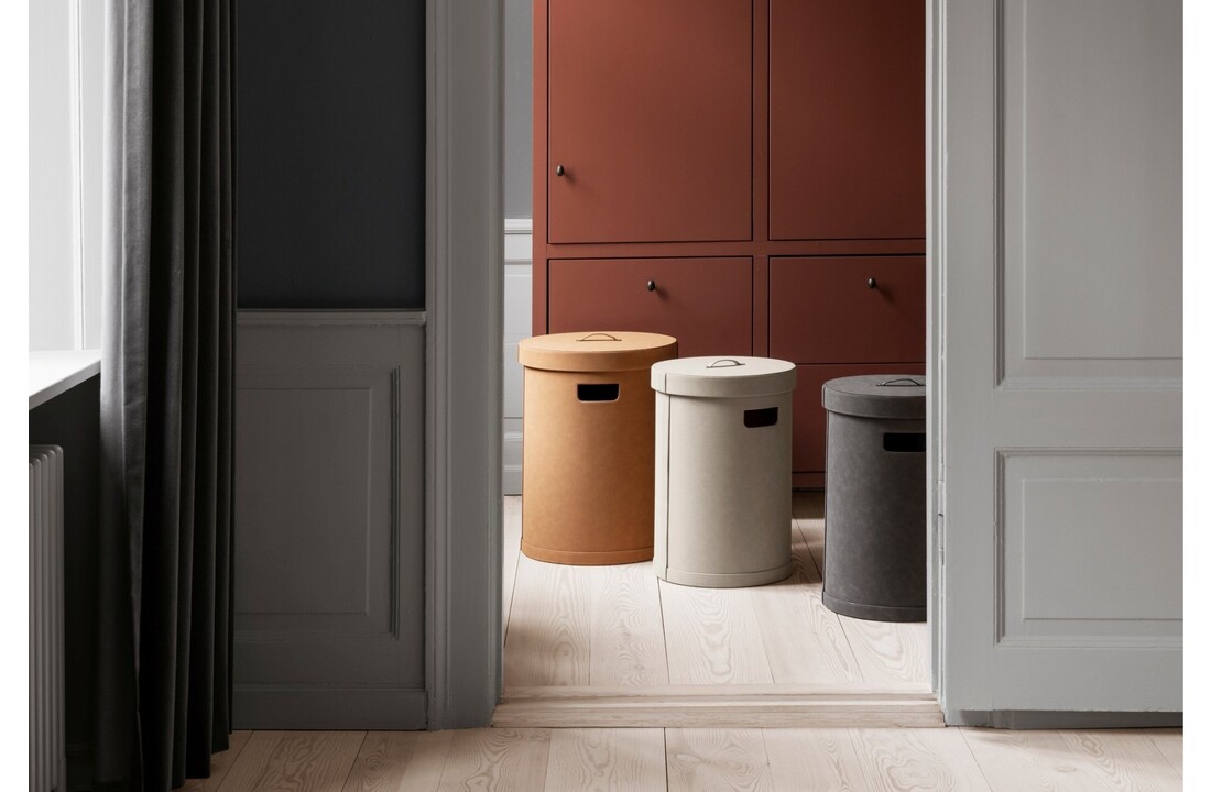 Blomus SAHLA Wäschekorb, groß, indischbraun