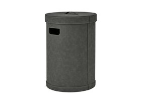 SAHLA Wäschekorb Zinn mittel