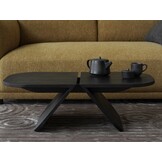 Blomus AVIO Couchtisch Schwarze Eiche 80 x 43 cm