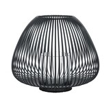 Blomus LYVA Laterne / Windlicht Schwarz mittel