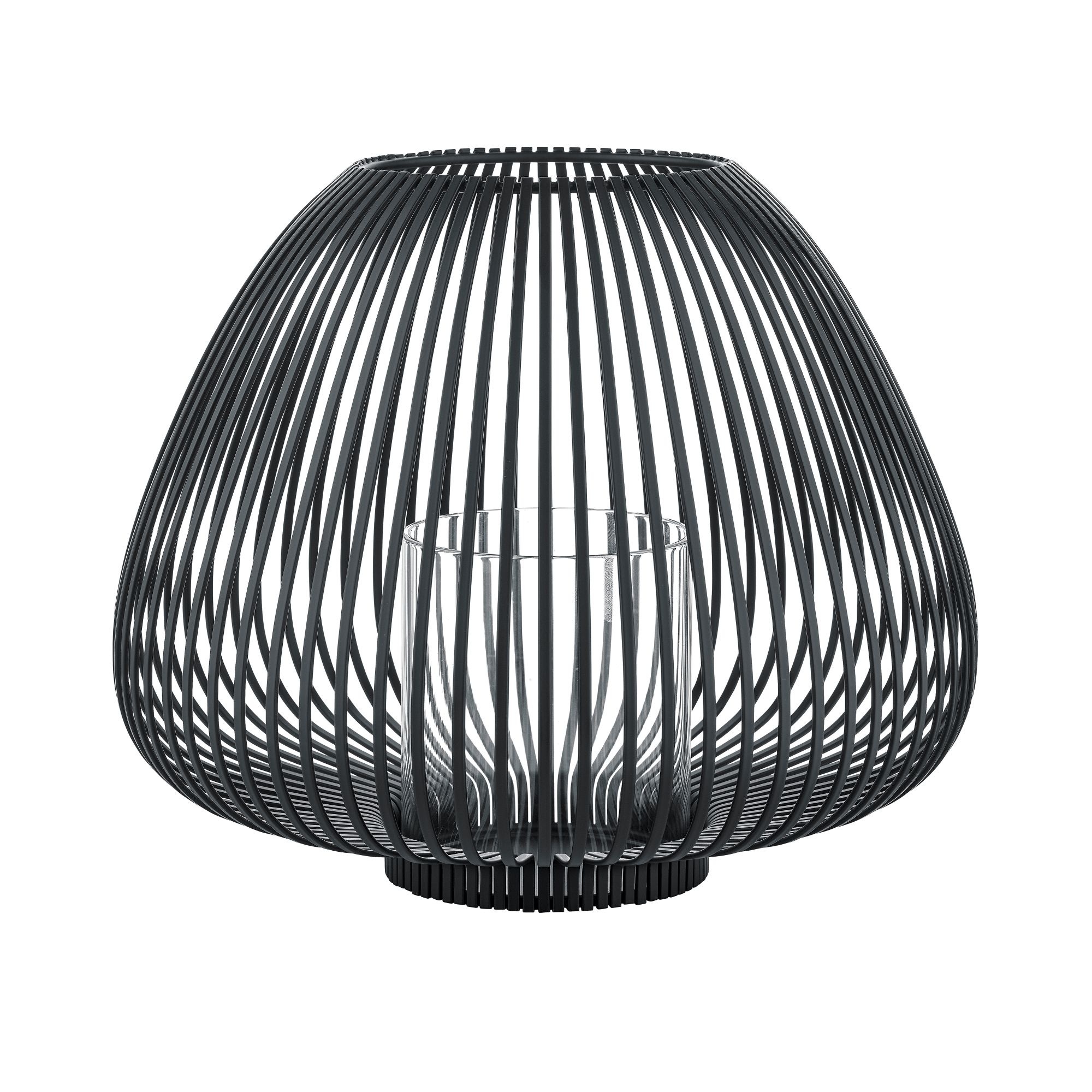 Blomus LYVA lantaarn / windlicht Black medium