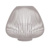 Blomus LYVA lantern / wind light Mourning Dove medium