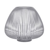 Blomus LYVA Laterne / Windlicht Stahlgrau mittel