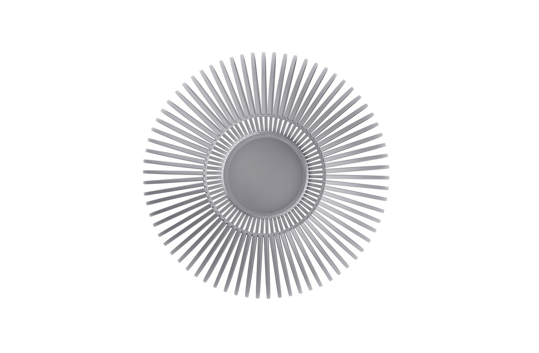 Blomus LYVA Laterne / Windlicht Stahlgrau mittel