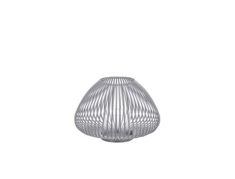 LYVA Laterne Steel Grey klein
