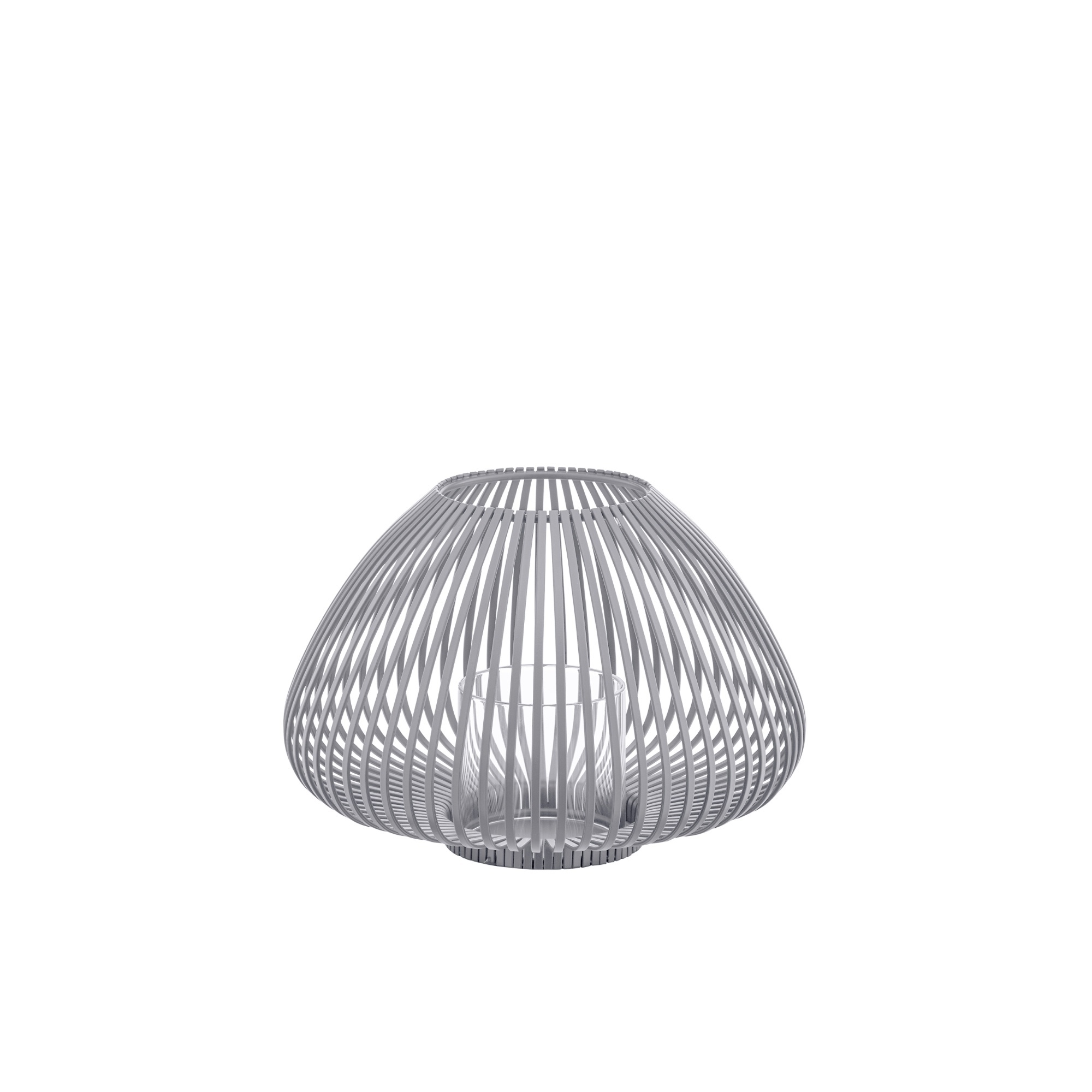 Blomus LYVA lantern / windlight Steel Grey small