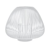 Blomus LYVA Laterne / Windlicht Weiß mittel
