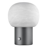 Blomus IRIS lamp Alabaster Gunmetal