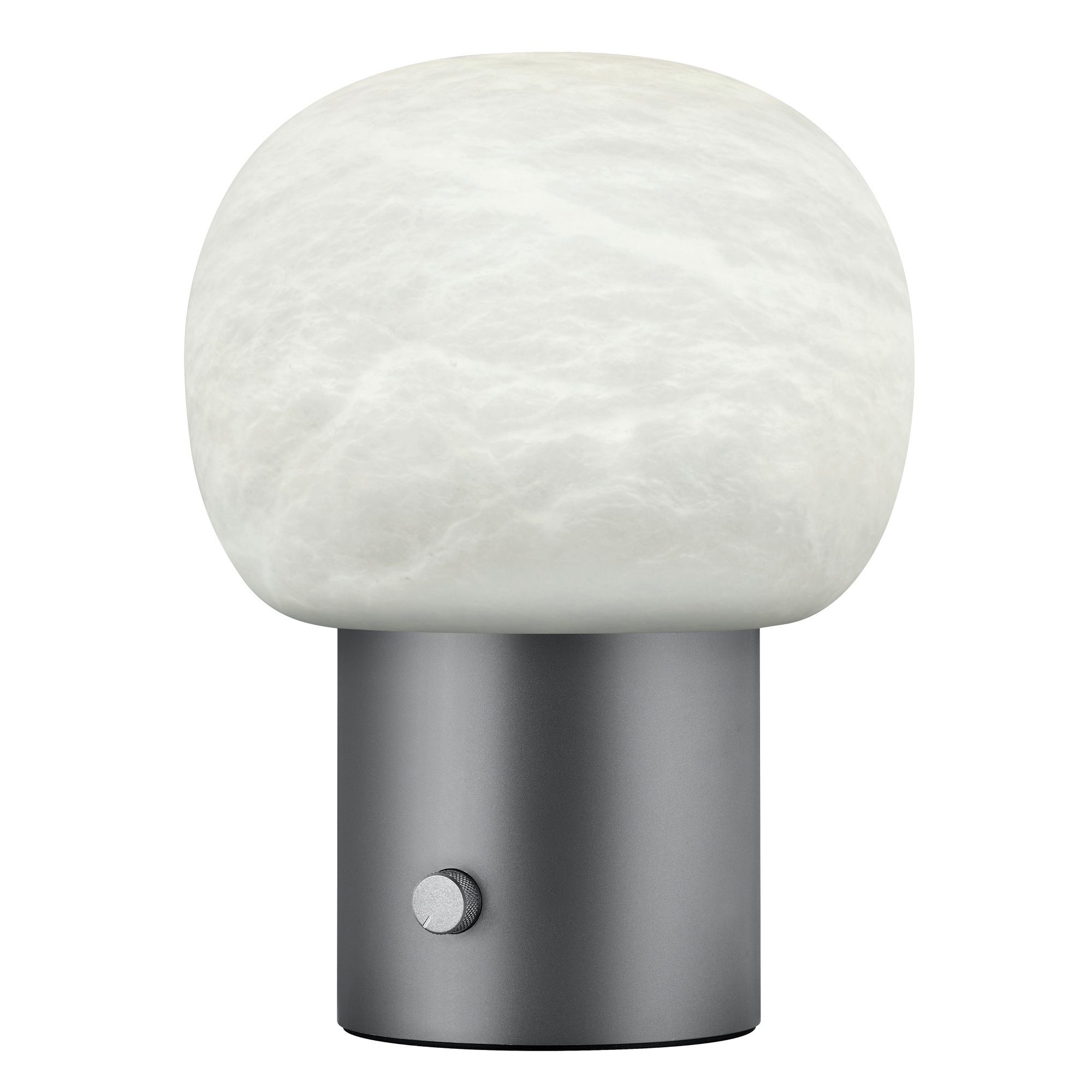 Blomus IRIS Lampe Alabaster Gunmetal