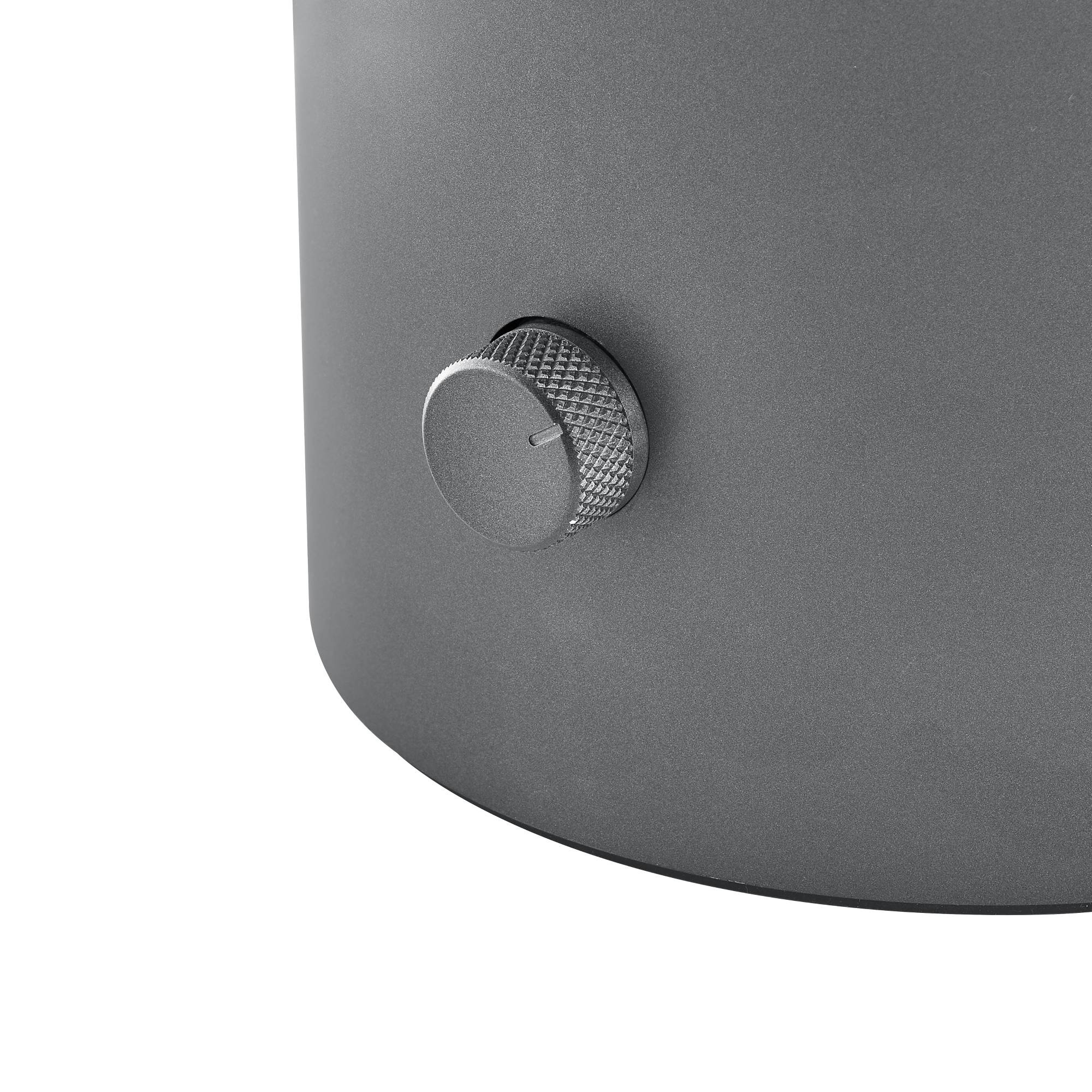 Blomus IRIS lamp Alabaster Gunmetal