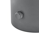 Blomus IRIS Lampe Gunmetal groß