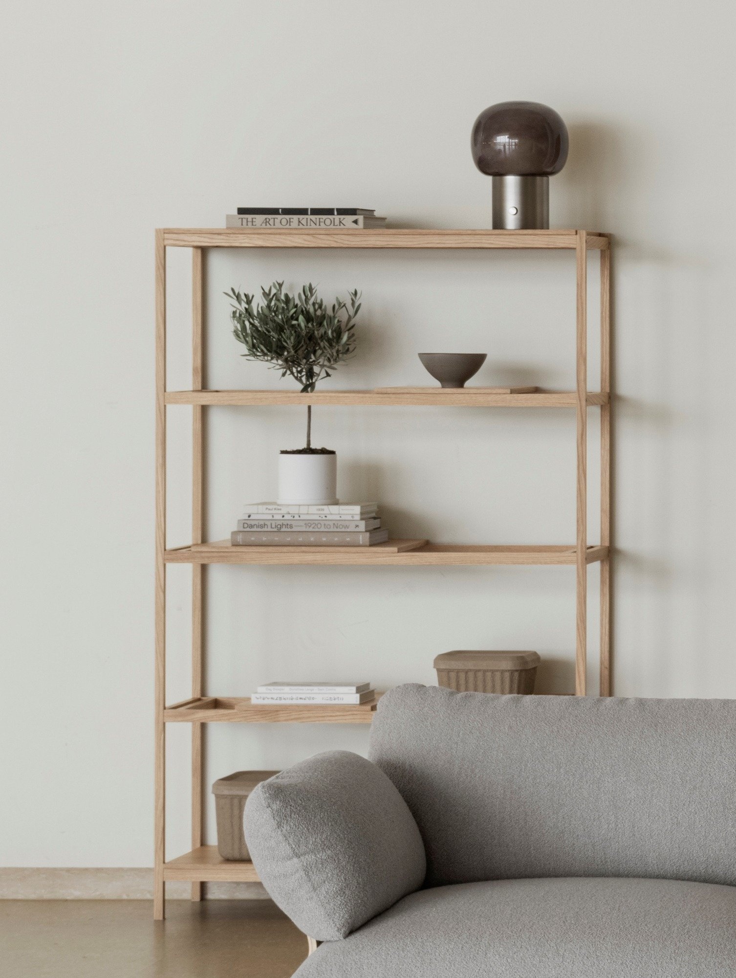 Blomus IRIS Lampe Gunmetal groß