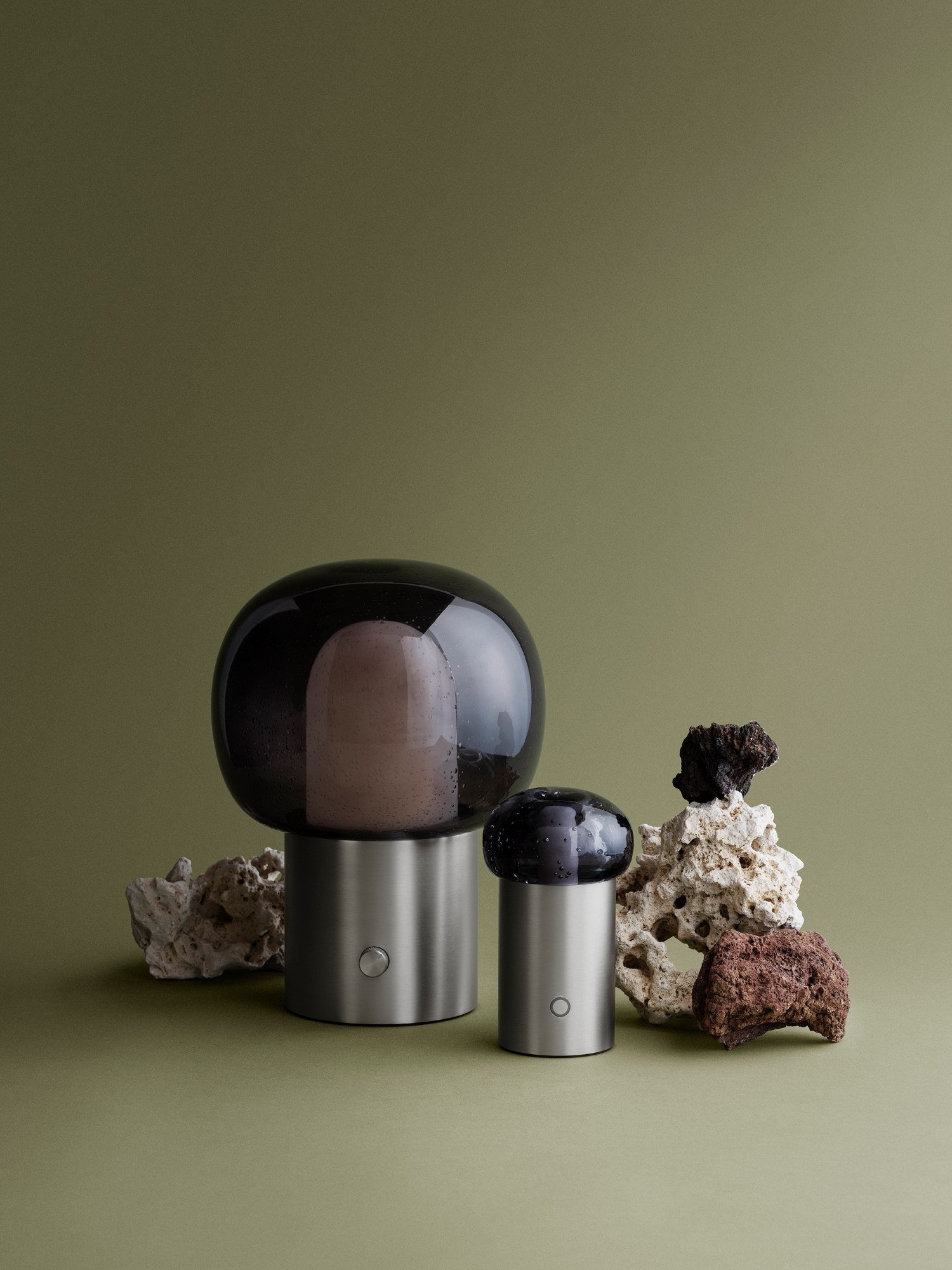 Blomus IRIS Lampe Gunmetal groß