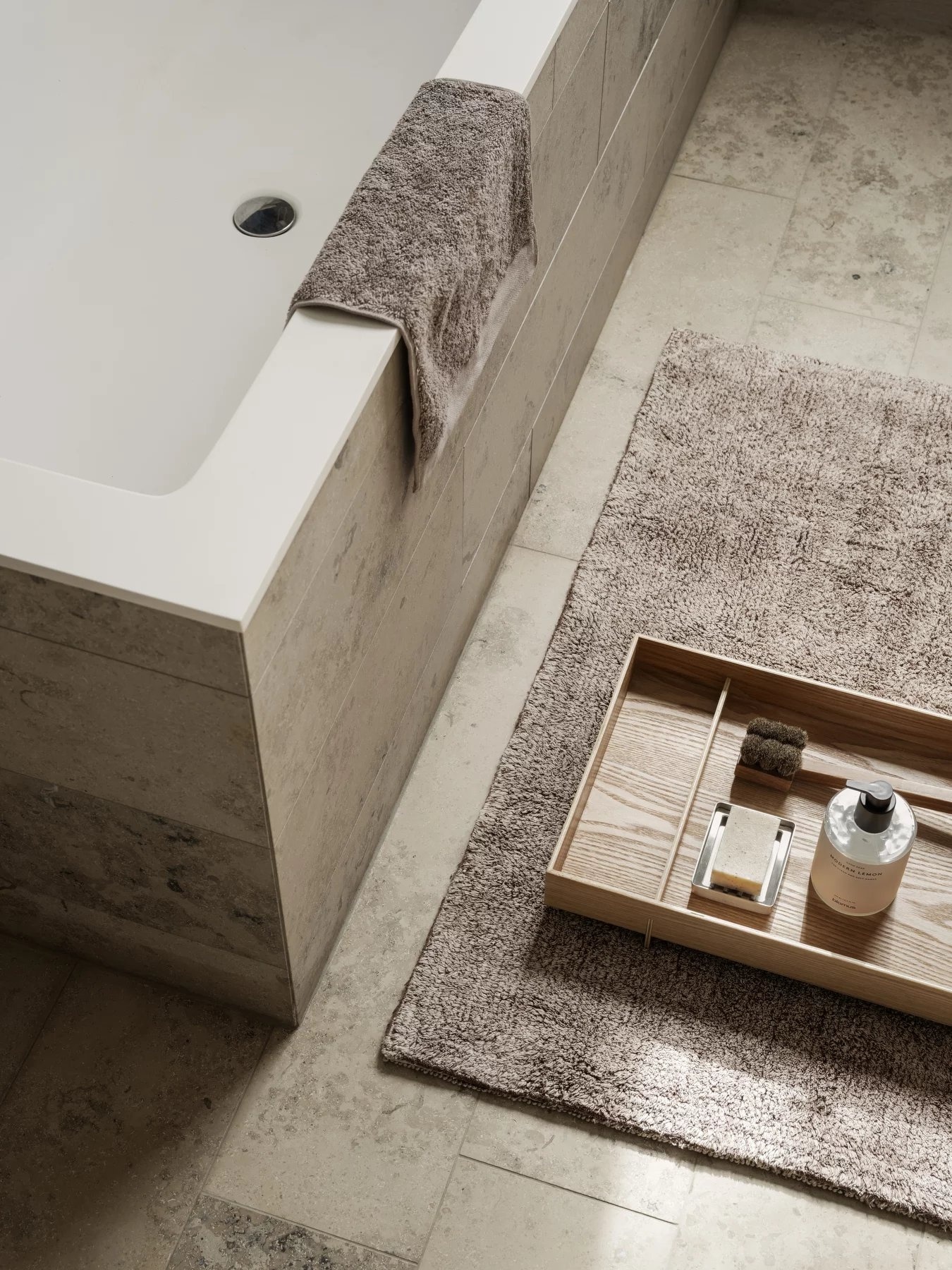 ABENTO Tablett / Tablett Holz (64191) groß