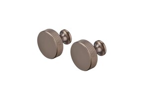 ROF round wall hook Burned Metal (set/2)