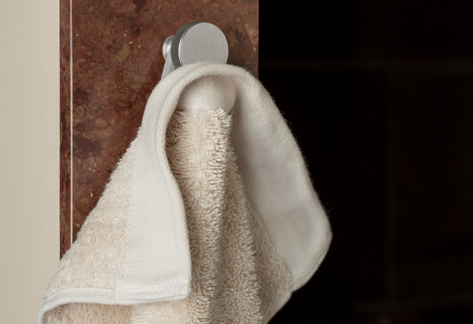 Blomus ROF wall hook / door knob round Burned Metal (set/2)