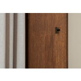 Blomus ROF Wandhaken / Türknauf gerade Burned Metal (Set/2)