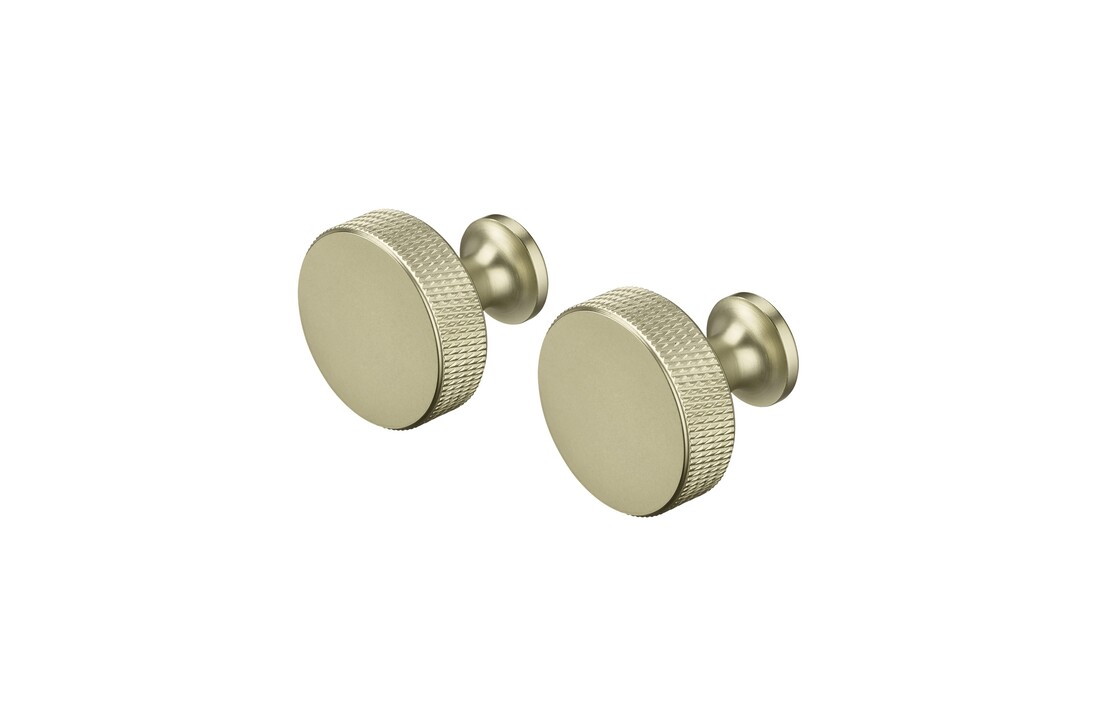 Blomus ROF wall hook / door knob round Brass (set/2)