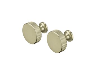 ROF wall hook round Brass (set/2)