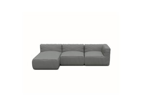 GROW loungebank D Stone Boucle