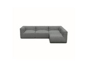 GROW loungebank A Stone Boucle
