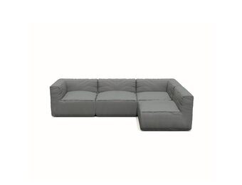 GROW lounge sofa A Stone Boucle